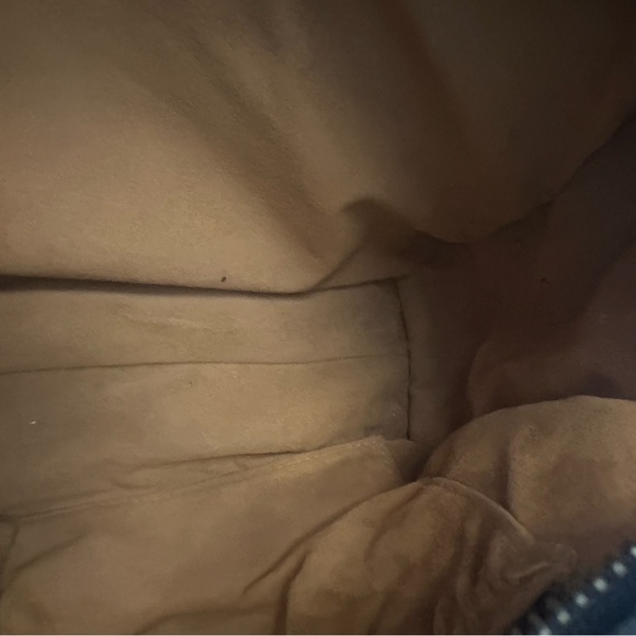 Patricia Nash Black Leather Studded Double Handles Zipper Satchel Bag - Picture 11 of 11